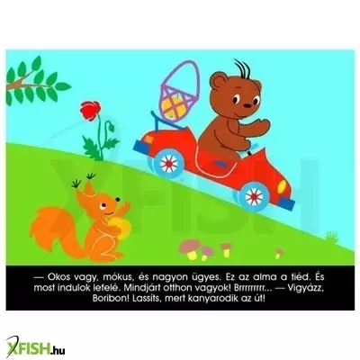 boribon autózik diafilm