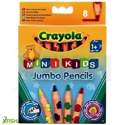 crayola állatos színesceruza 8 darabos készlet