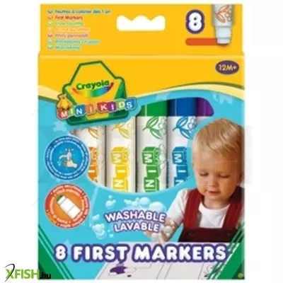Crayola színes filctoll készlet kicsiknek 8324
