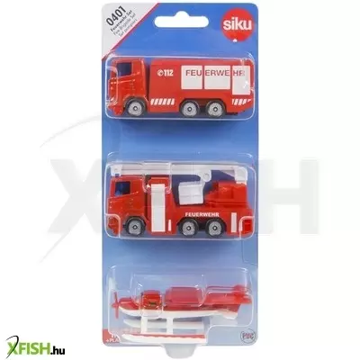 Siku tűzoltóautó szett