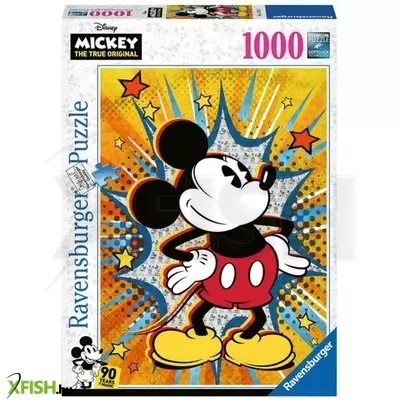 Ravensburger puzzle 1000 db - retro mickey