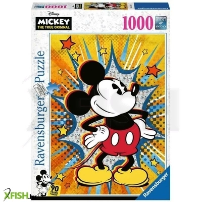 Ravensburger puzzle 1000 db - retro mickey