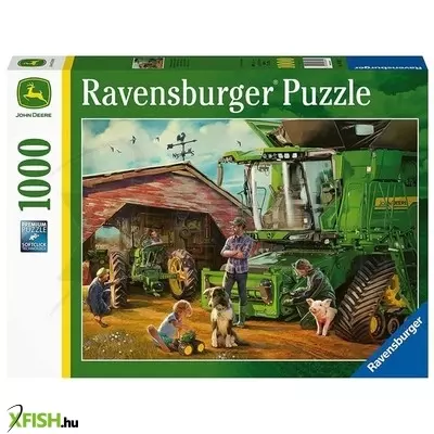 Ravensburger puzzle 1000 db - john deere