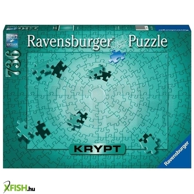 Ravensburger puzzle 736 db - krypt metallic mint
