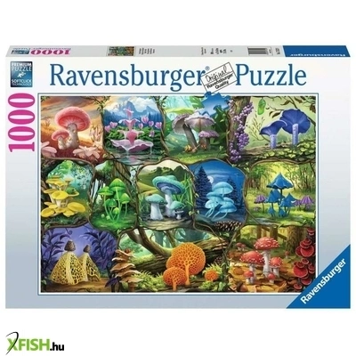 Ravensburger puzzle 1000 db - csodás gombák