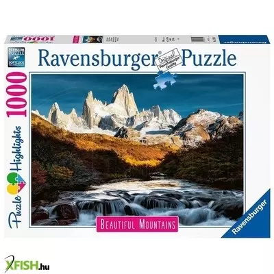 Ravensburger puzzle 1000 db - fitz roy, patagonia
