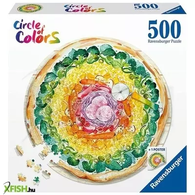 Ravensburger puzzle kör 500 db - pizza