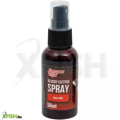 benzar mix catfish harcsázó aroma spray bloody máj halas 50 ml