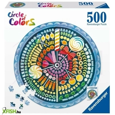 Ravensburger puzzle kör 500 db - cukorka