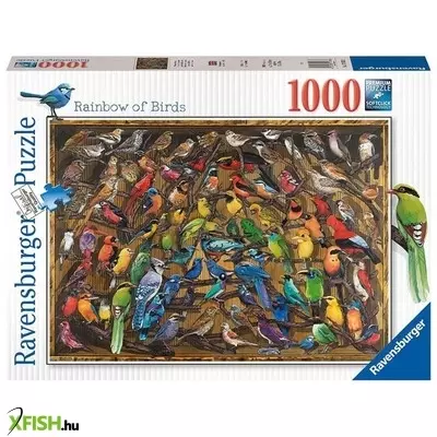 Ravensburger puzzle 1000 db - madarak