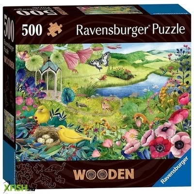 ravensburger puzzle 500 db - vadregényes kert