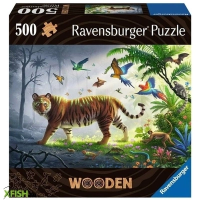 Ravensburger puzzle 500 db - tigris a dzsungelban
