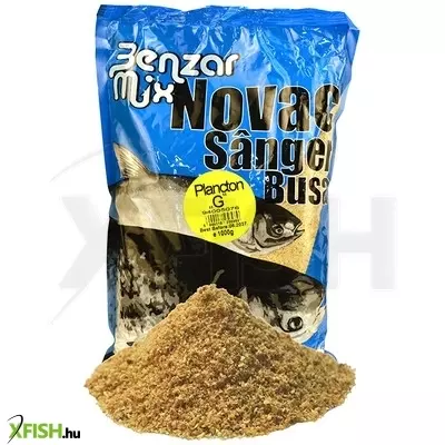 Benzar Mix Novac Sanger Busázó Etetőanyag Plancton G 1000g