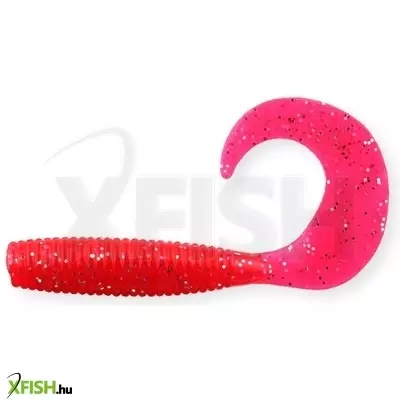 Nevis Vantage Gumihal Twister Spira 8Cm 10Db/Cs/Piros/