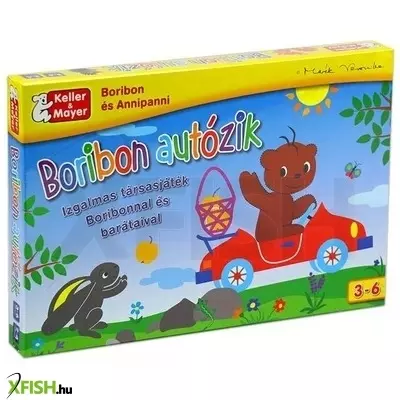 Boribon autózik társasjáték