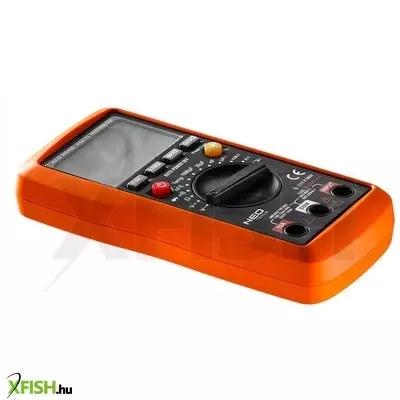 Neotools multiméter digitális, ac v, dc v, ac a, dc a, tranziszt., ellenáll., hőmér., dióda, folyt., kapac.