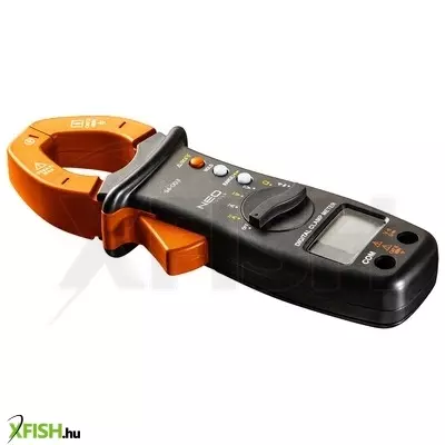 Neotools multiméter digitális lakatfogó, ac v, dc v, ac a, dc a ellenállás, dióda, folytonosság