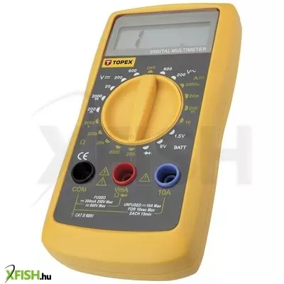 Neotools multiméter digitális, ac v, dc a, dc v, ellenállás, dióda, akku mérő 1,5v, 9v