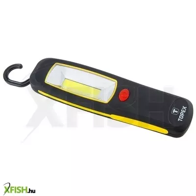 Neotools műhely-vizsgálólámpa, elemes 3xaa, 3w cob LED