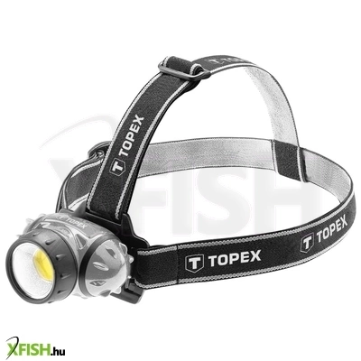 Neotools fejlámpa 3w LED cob, elemes 3aaa