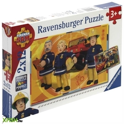 Ravensburger sam a tűzoltó 2 X 12 darabos puzzle