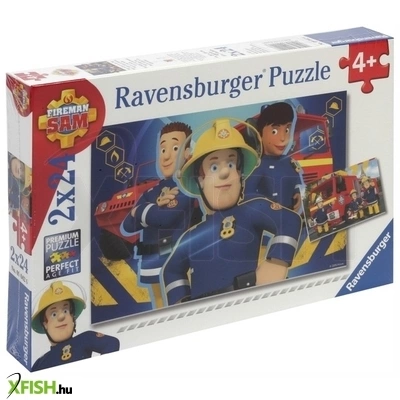 Ravensburger sam a tűzoltó 2 X 24 darabos puzzle