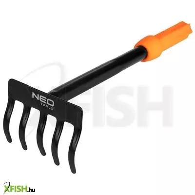 neotools gereblye 250mm, 5 fogú, acél, neo click system