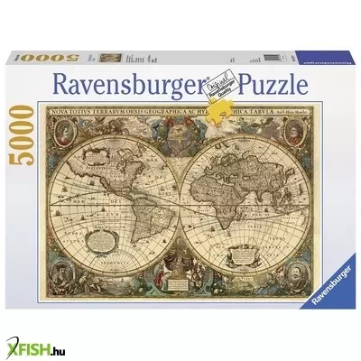 Ravensburger puzzle 5000 db - történelmi világtérkép
