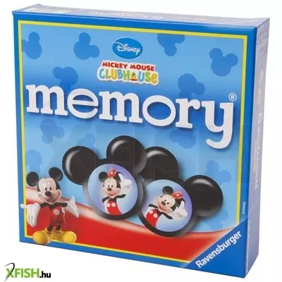 Ravensburger mikiegér játszóháza memóriajáték