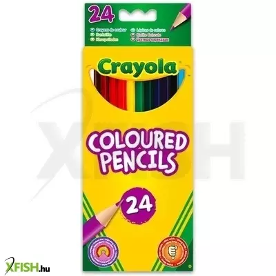 Crayola: 24 db extra puha színes ceruza