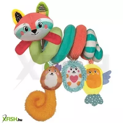 Clementoni puha állatkás babakocsi spirál