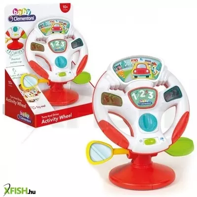 clementoni foglalkoztató kormánykerék