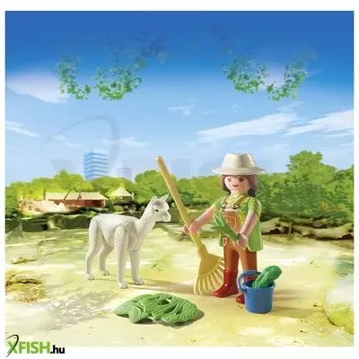 playmobil állatgondozó alpakával