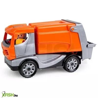 lena műanyag kukásautó, 22 cm, sofőrrel