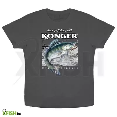 Konger Zander Süllő Póló Szürke M
