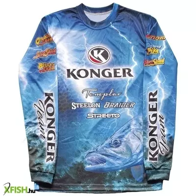 Konger Sport Profi Hosszú Ujjú Horgász Póló M