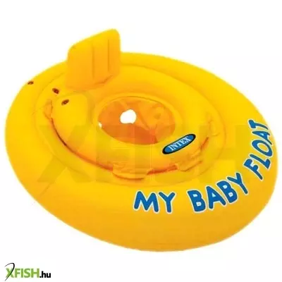 Intex 56585 beülős bébiúszó - sárga, 70 cm