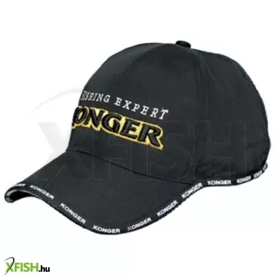 Konger Baseball Sapka Fekete Sárga 60-as