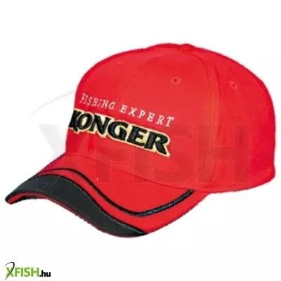Konger Baseball Sapka Piros Fekete 60-as