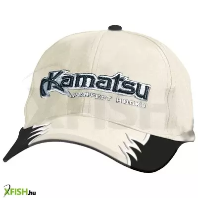 Kamatsu Baseball Sapka Fehér Fekete 1db/csomag