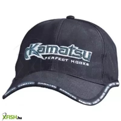 Kamatsu Baseball Sapka Fekete Fehér 62-es