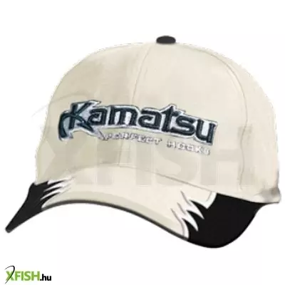 Kamatsu Baseball Sapka Fehér Fekete 60-as