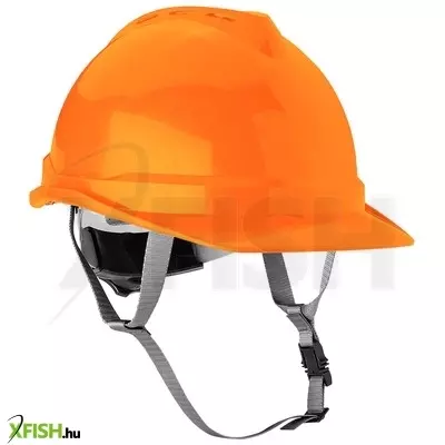 Neotools védősisak állszíjjal, narancs