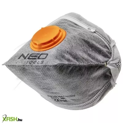 Neotools pormaszk aktív szénnel szeleppel, ffp1, 3db