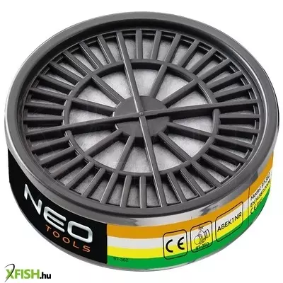 Neotools szűrő, abek1 nr, szerves, nem szerves, sav- és ammónia gázok ellen, 97-350-hez, ce