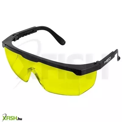 Neotools védőszemüveg, sárga lencsékkel, állítható szárral