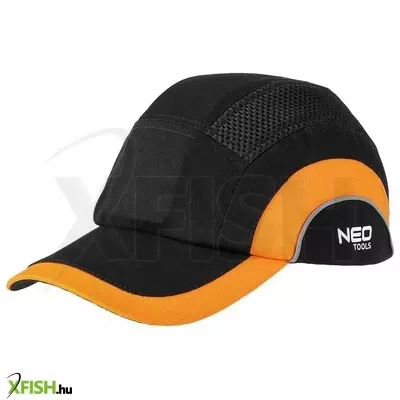 Neotools Merevített Baseball Horgász Sapka Narancssárga