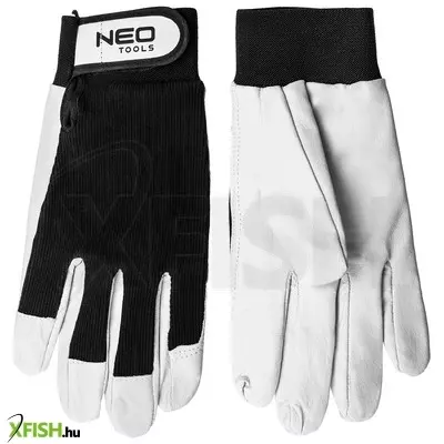 Neotools munkakesztyű, sertés színbőr, tépőzáras, 2121x, 10