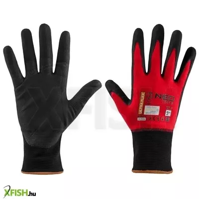 Neotools munkakesztyű, ultraflex, nylon-spandex, polimetilnitril (hab) bevonattal, 4131x, 9