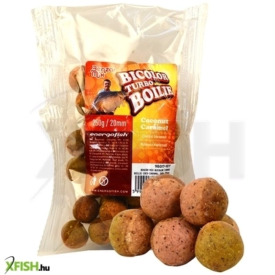Benzar Mix Turbo Bicolor Horgász Bojli Csoki Karamell 20mm 250g